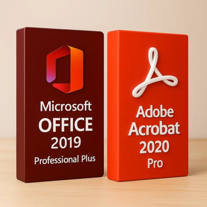 Microsoft Office 2019 Professional Plus + Acrobat 2020 Pro I Windows - Слика 1