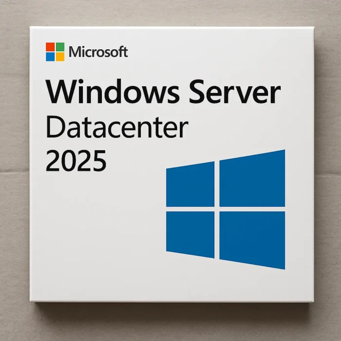 Microsoft Windows Server 2025 Datacenter– 512 core - 50 Device/User Cal - Слика 1