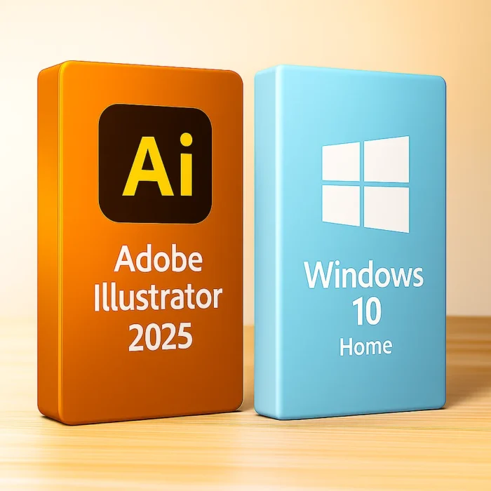 Illustrator 2025 + Windows 10 Home - Слика 1