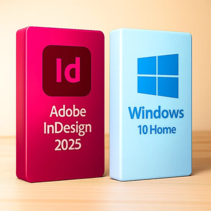 InDesign 2025 + Windows 10 Home - Слика 1